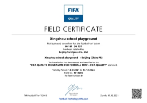 FIFA Compliant Synthetic Turf