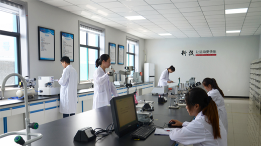Hebei Enlio Sports Goods Co factory production line